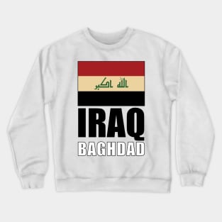 Flag of Iraq Crewneck Sweatshirt